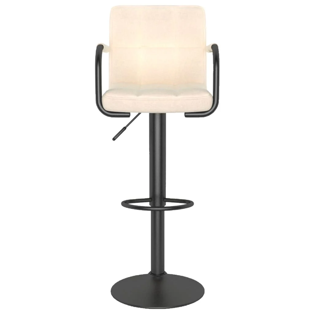 barstol stof cremefarvet - Image 3