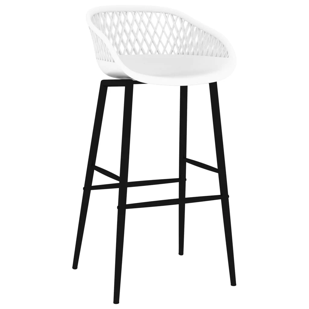barstole 2 stk. hvid - Image 2