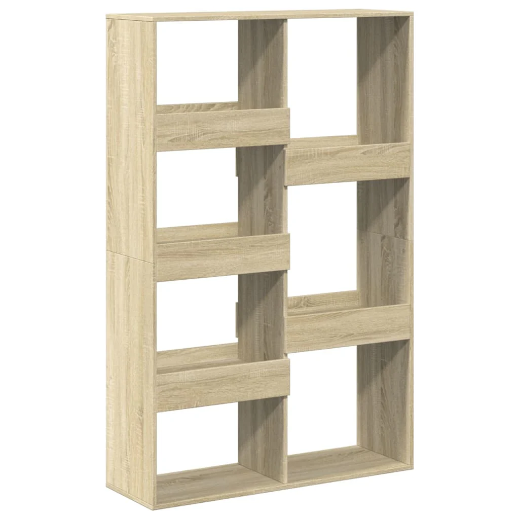 bogreol 100x33x155,5 cm konstrueret træ sonoma-eg - Image 2