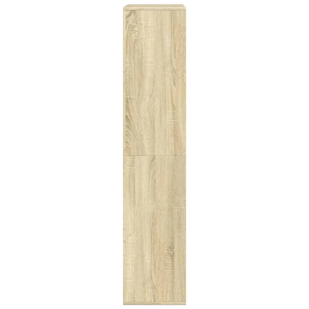 bogreol 100x33x155,5 cm konstrueret træ sonoma-eg - Image 5