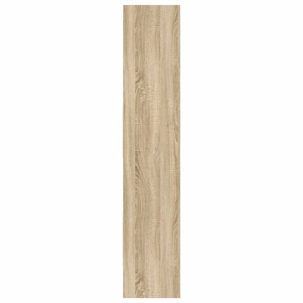 bogreol 40x35x180 cm konstrueret træ sonoma-eg - Image 6