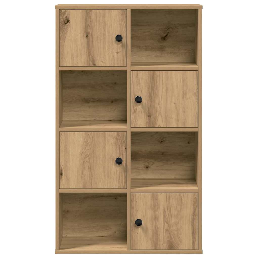 bogreol 60x24x101,5 cm konstrueret træ kunsteg - Image 4