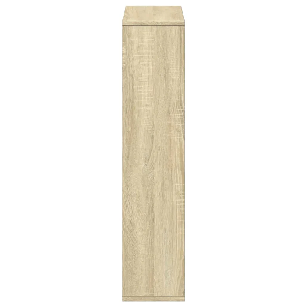 bogreol 63x20x90 cm konstrueret træ sonoma-eg - Image 6