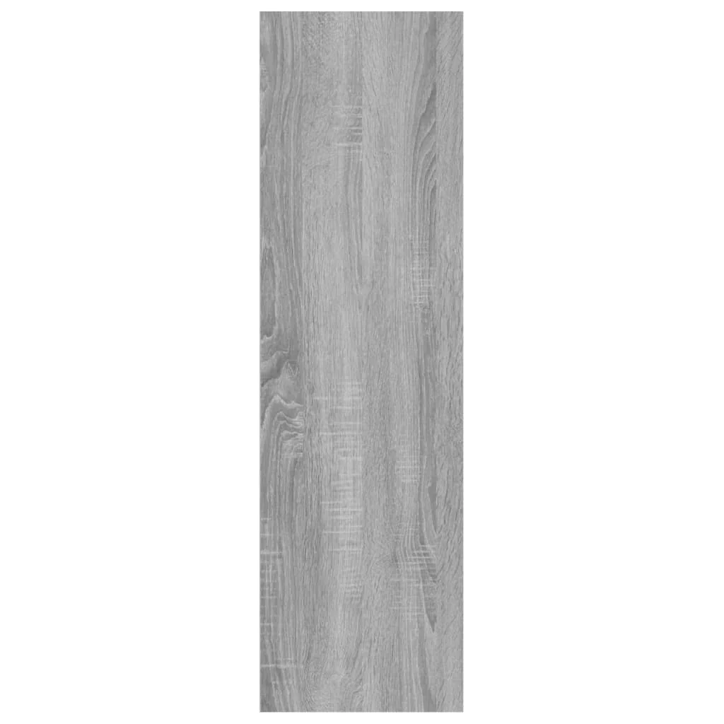 bogreol/rumdeler 100x30x103 cm grå sonoma-eg - Image 4