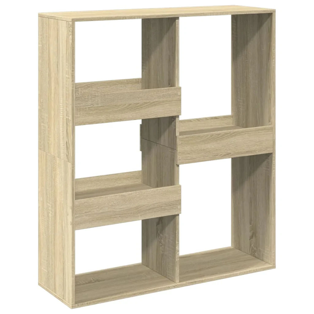 bogreol/rumdeler 100x33x115 cm sonoma-eg - Image 2