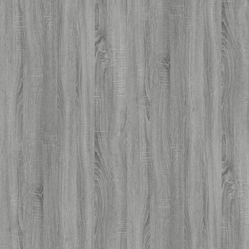 bogreol/rumdeler 105x24x102 cm grå sonoma-eg - Image 7