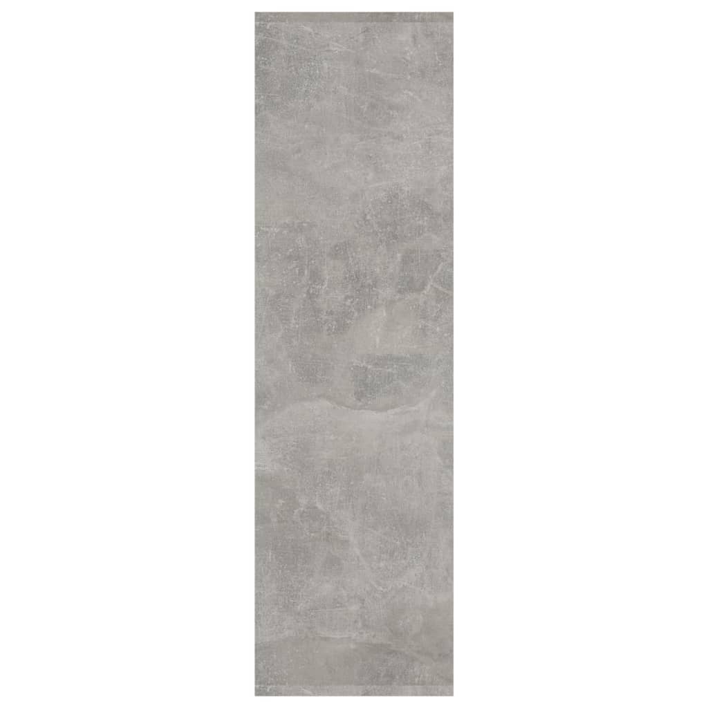 bogreol/rumdeler 40x30x103 cm konstrueret træ betongrå - Image 6