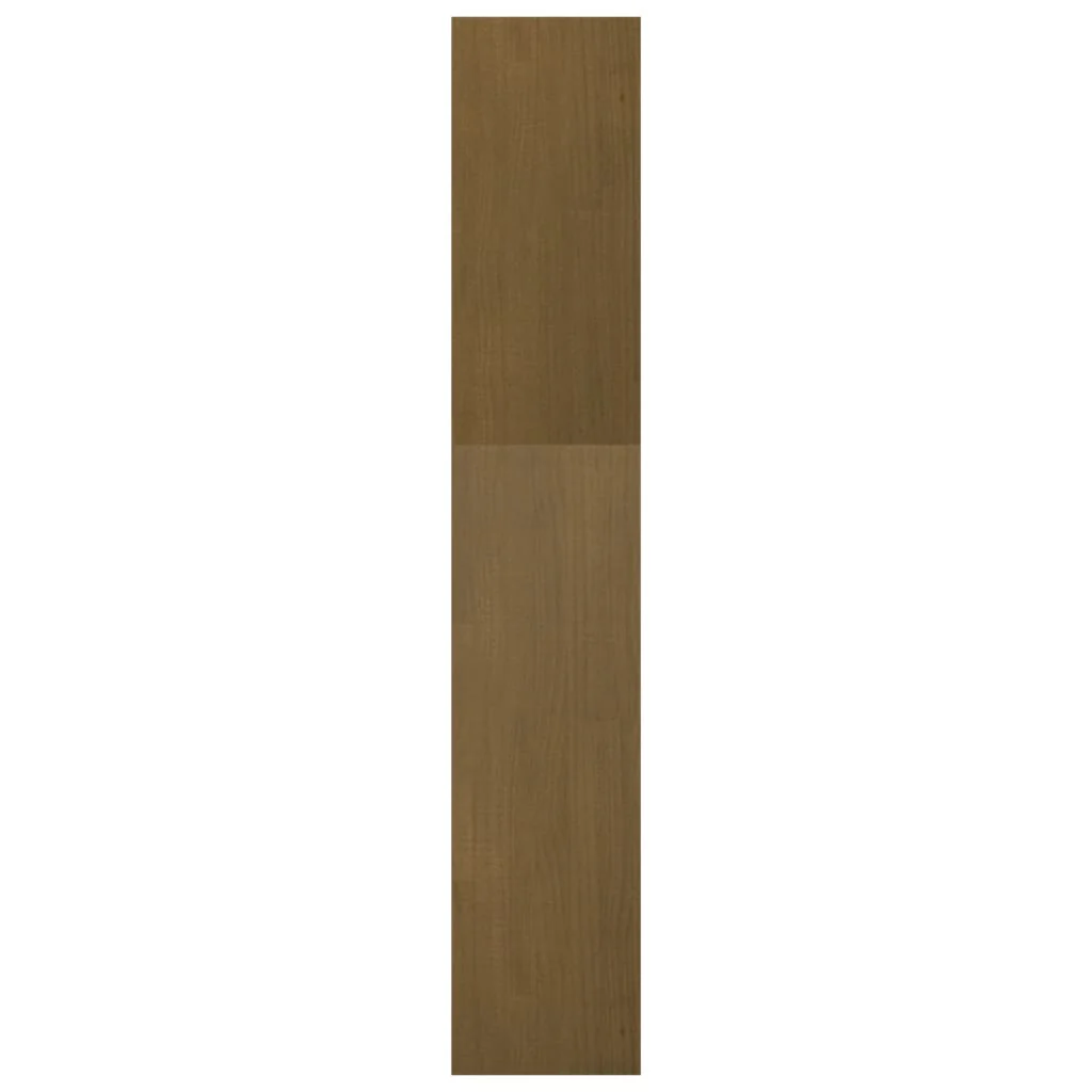 bogreol/rumdeler 40x30x167,5 cm massivt fyrretræ gyldenbrun - Image 6