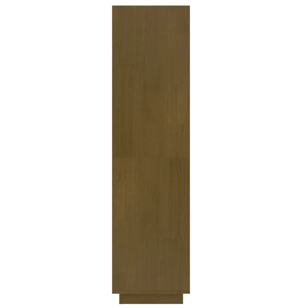 bogreol/rumdeler 40x35x135 cm massivt fyrretræ gyldenbrun - Image 6