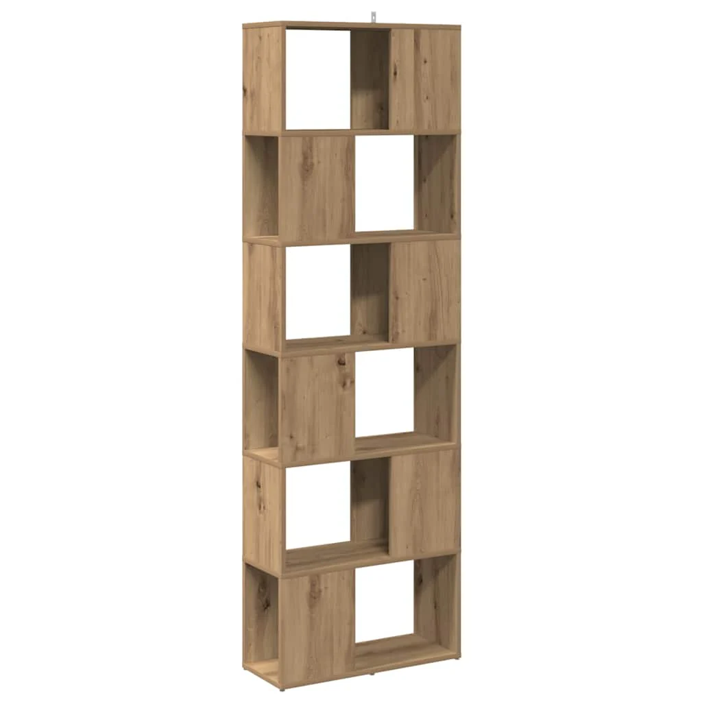 bogreol/rumdeler 60x24x186 cm kunsteg - Image 6