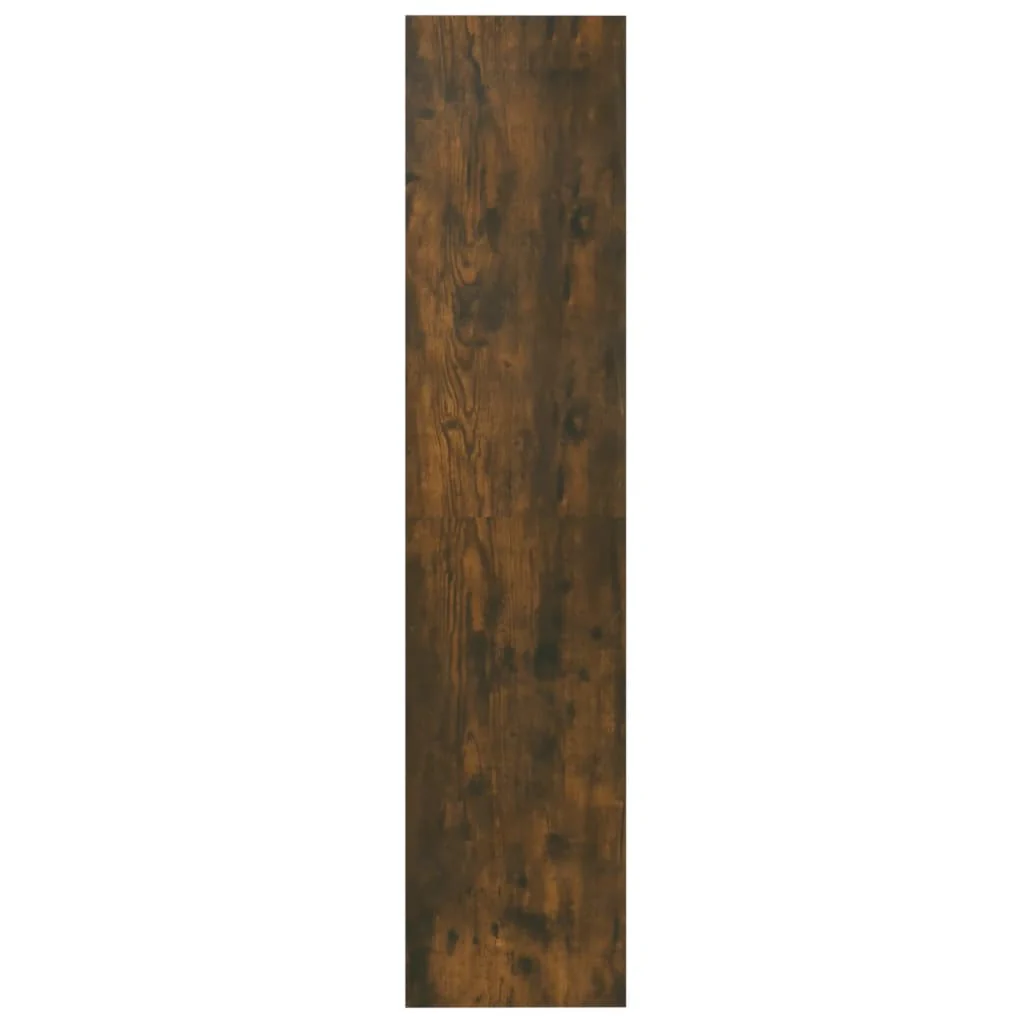 bogreol/rumdeler 60x30x135 cm konstrueret træ røget egetræ - Image 5