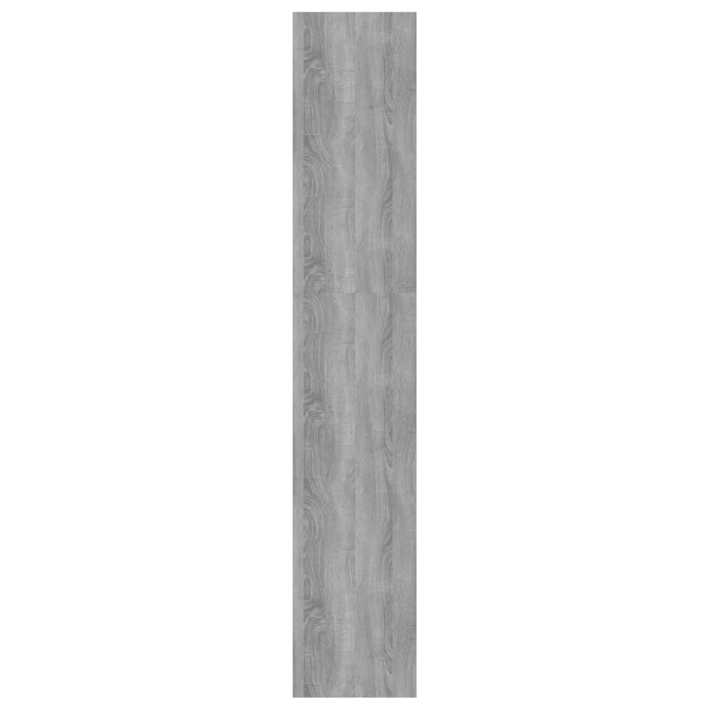 bogreol/rumdeler 60x30x166 cm konstrueret træ betongrå - Image 6