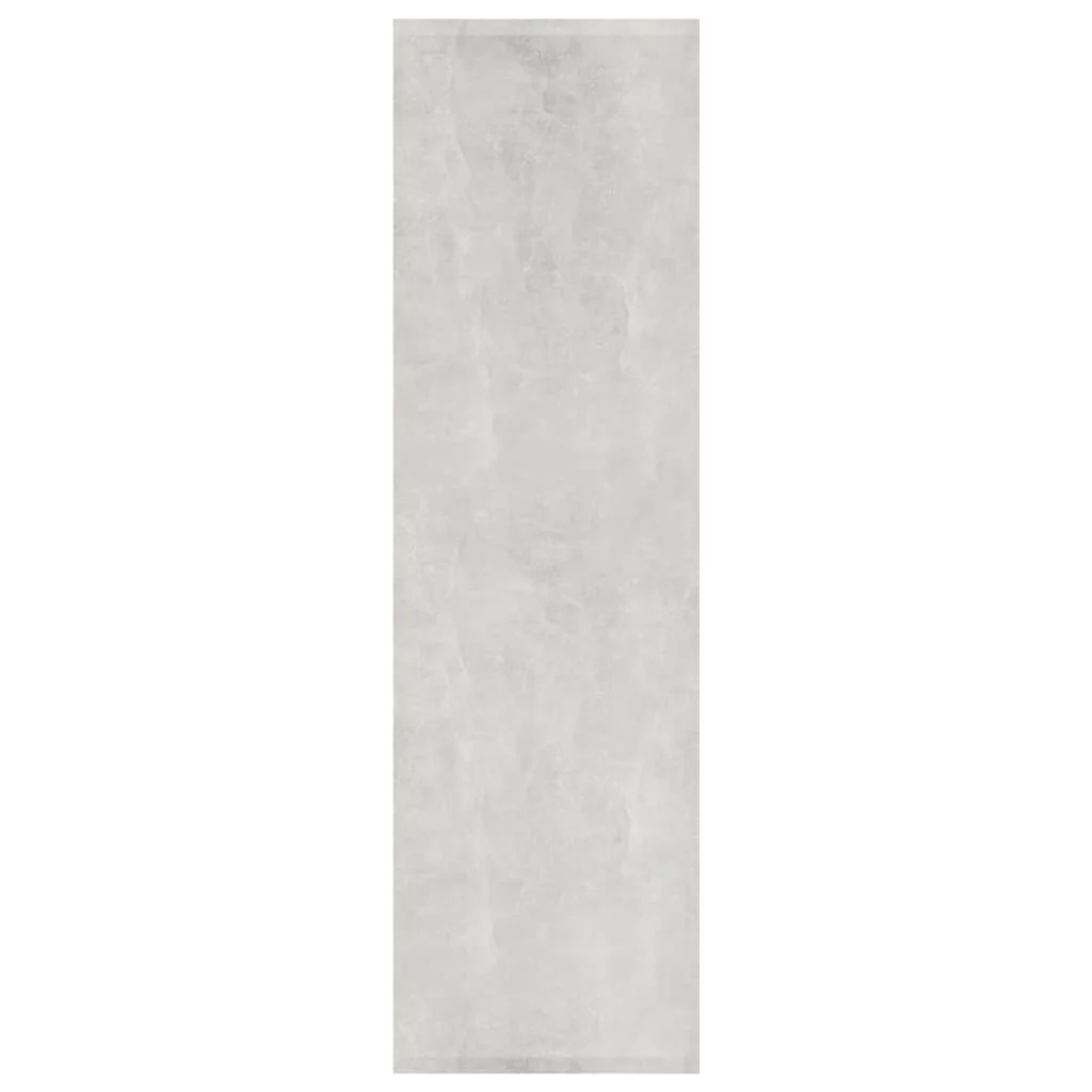 bogreol/rumdeler 80x30x103 cm konstrueret træ betongrå - Image 4