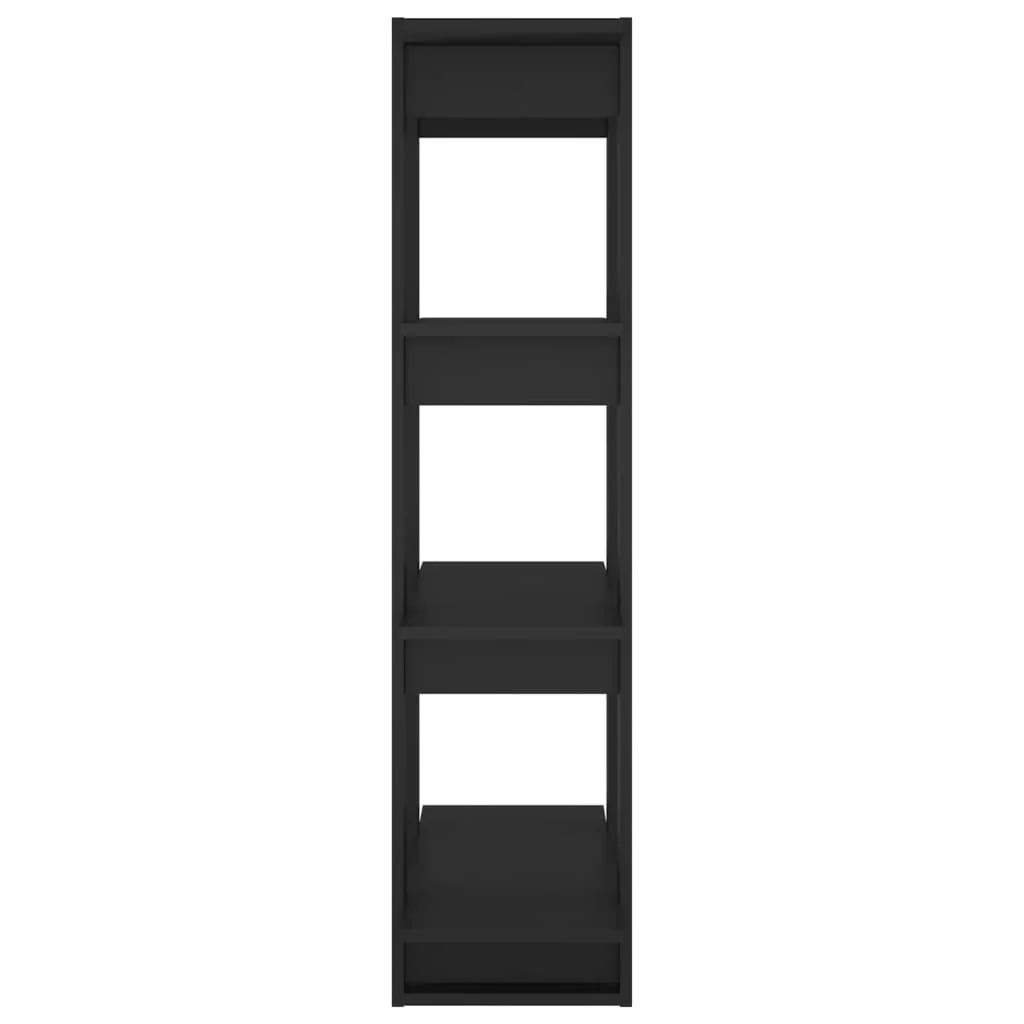 bogreol/rumdeler 80x30x123,5 cm sort - Image 6