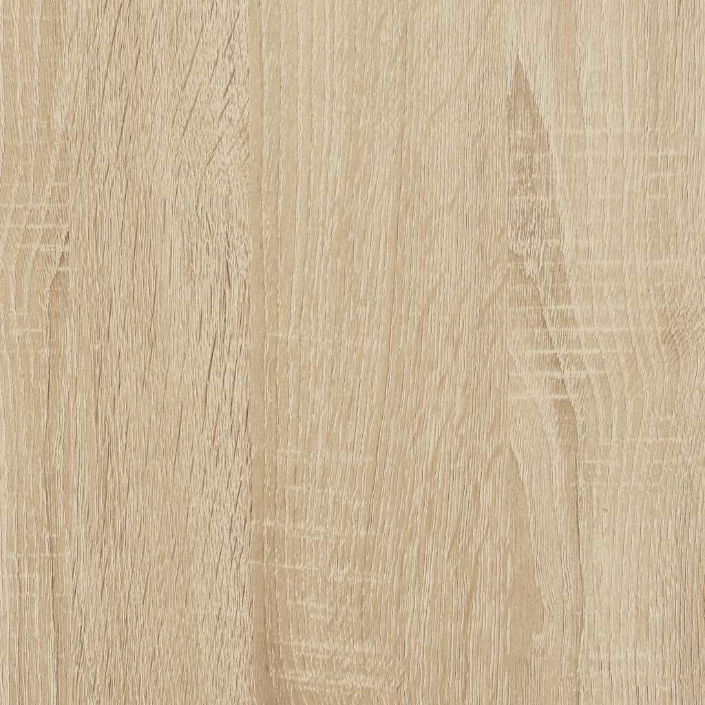 bogreol/skænk 66x30x130 cm konstrueret træ sonoma-eg - Image 9