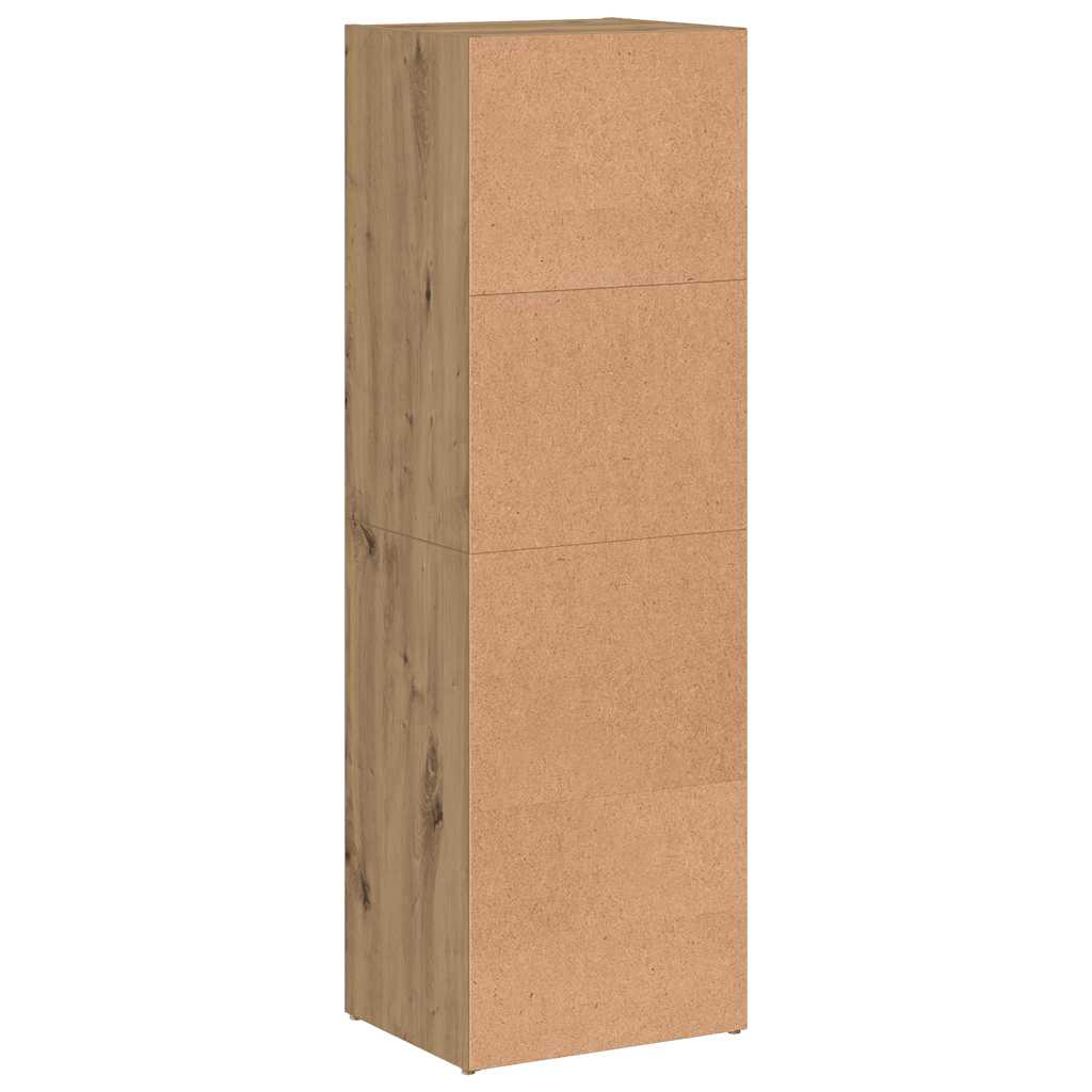 bogskab 36x30x114 cm konstrueret træ kunsteg - Image 7