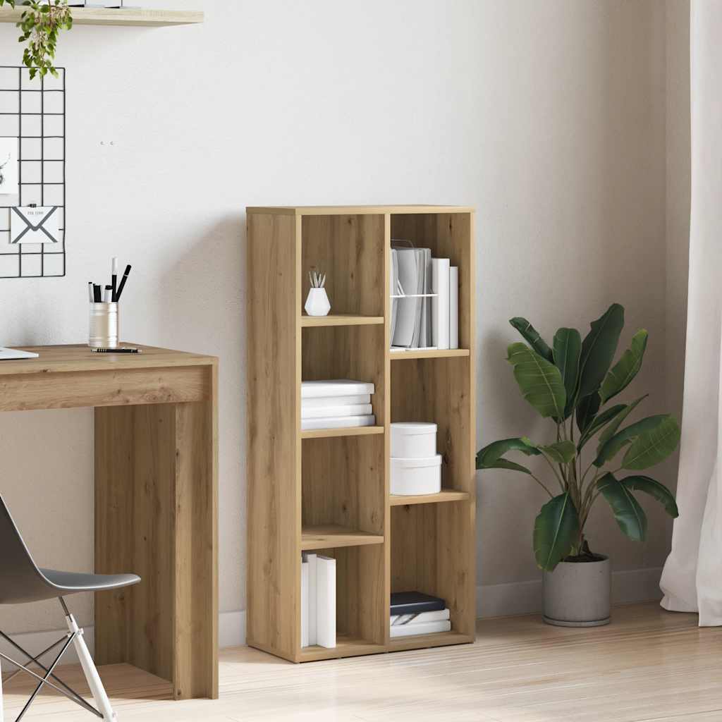 bogskab 50x25x104 cm kunsteg - Image 3