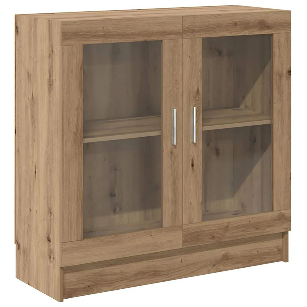 bogskab 82,5x30,5x80 cm konstrueret træ kunsteg - Image 2