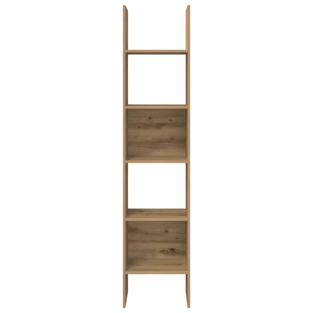 Bogskab Artisan Egetræ 40 x 35 x 180 cm Konstrueret træ - Image 5