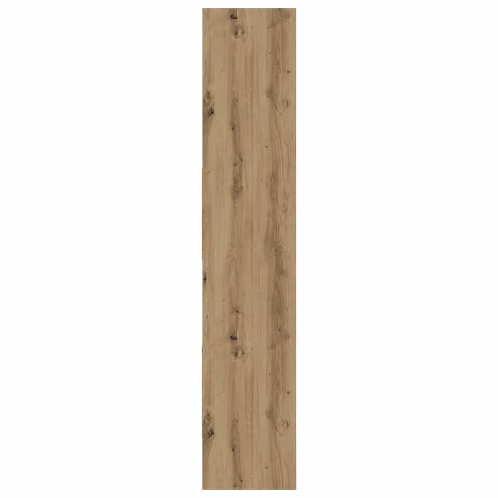 Bogskab Artisan Egetræ 40 x 35 x 180 cm Konstrueret træ - Image 6