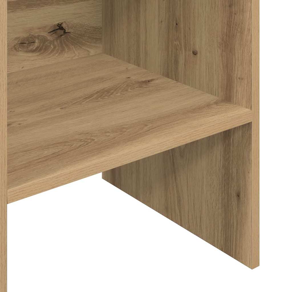 Bogskab Artisan Egetræ 40 x 35 x 180 cm Konstrueret træ - Image 8
