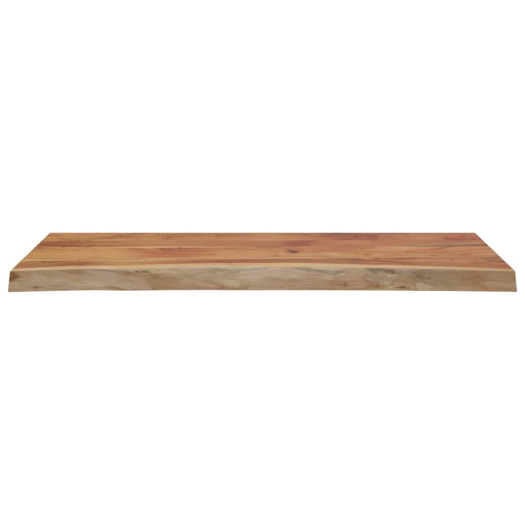 bordplade 100x40x2,5 cm rektangulær massivt akacietræ - Image 4
