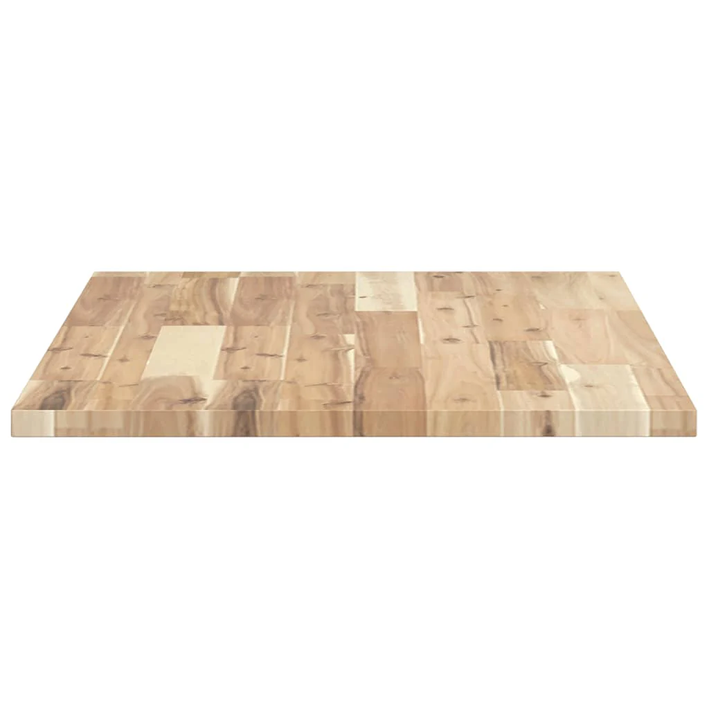 bordplade 100x50x2 cm rektangulær massivt akacietræ - Image 7