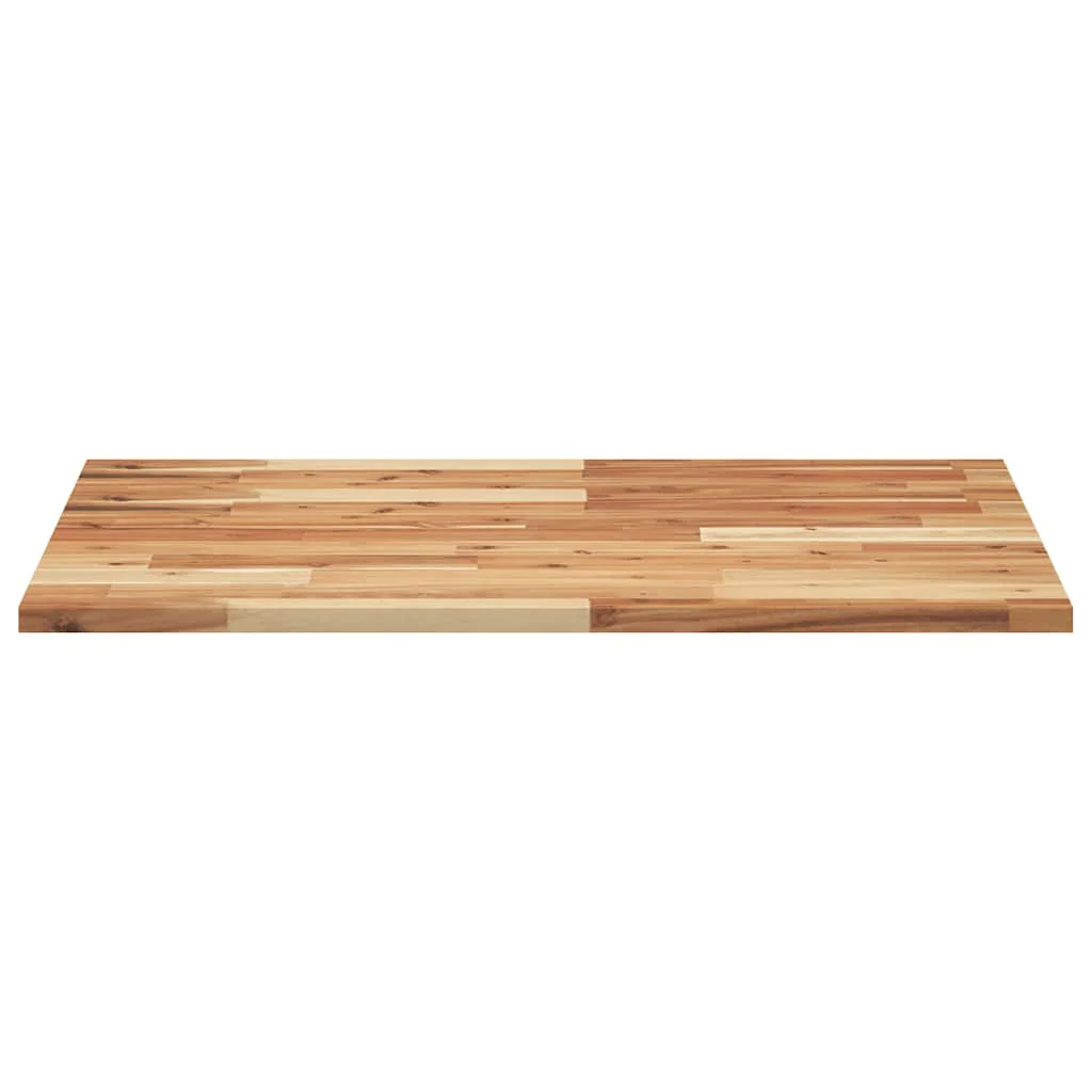 bordplade 100x60x2 cm rektangulær massivt akacietræ - Image 5