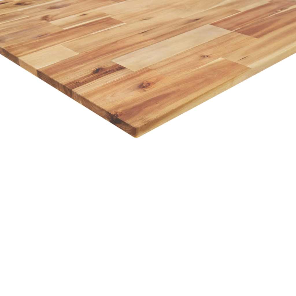 bordplade 100x60x2 cm rektangulær massivt akacietræ - Image 8