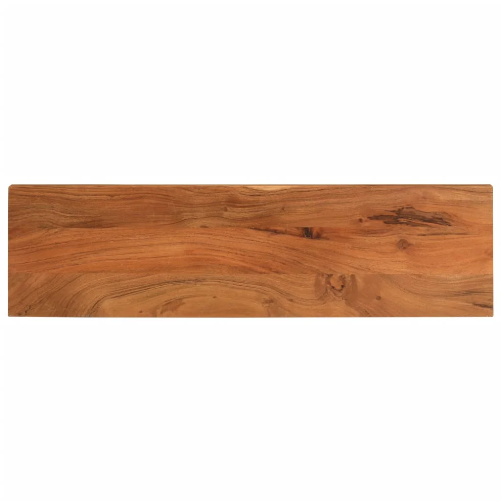 bordplade 110x30x2,5 cm rektangulær massivt akacietræ