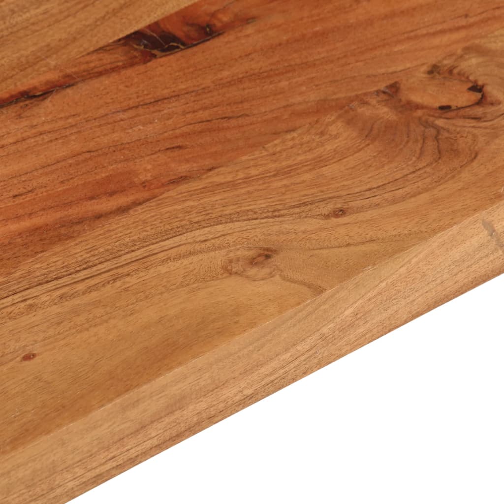 bordplade 110x30x2,5 cm rektangulær massivt akacietræ - Image 7