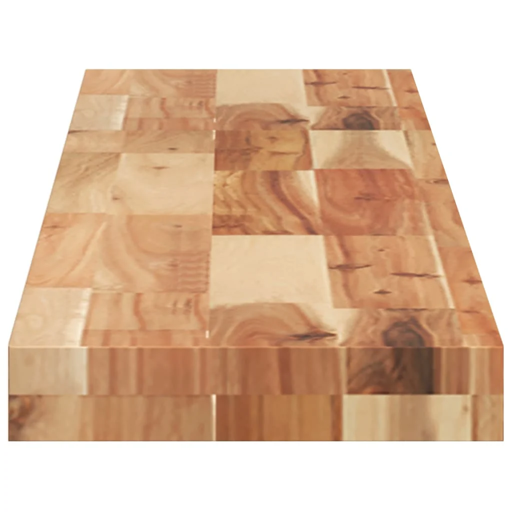 bordplade 120x20x4 cm rektangulær massivt akacietræ - Image 6