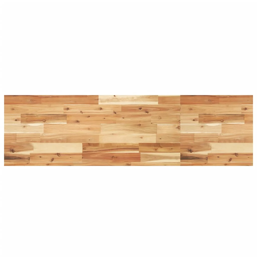 bordplade 120x40x4 cm rektangulær massivt akacietræ - Image 2