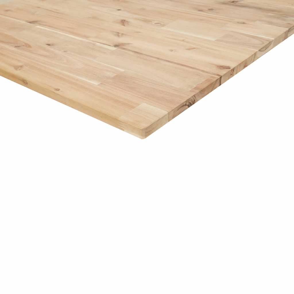 bordplade 120x50x2 cm rektangulær massivt akacietræ - Image 8