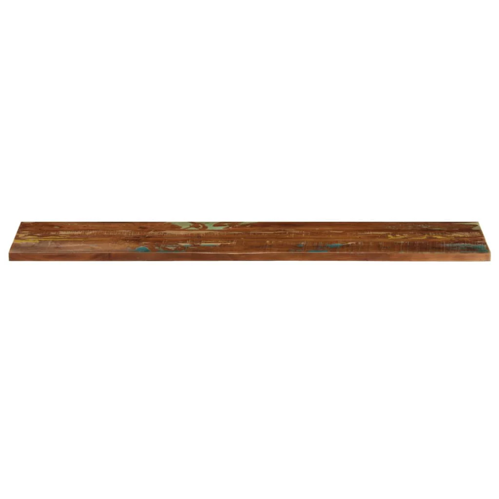 bordplade 160x20x2,5 cm rektangulær massivt genbrugstræ - Image 3