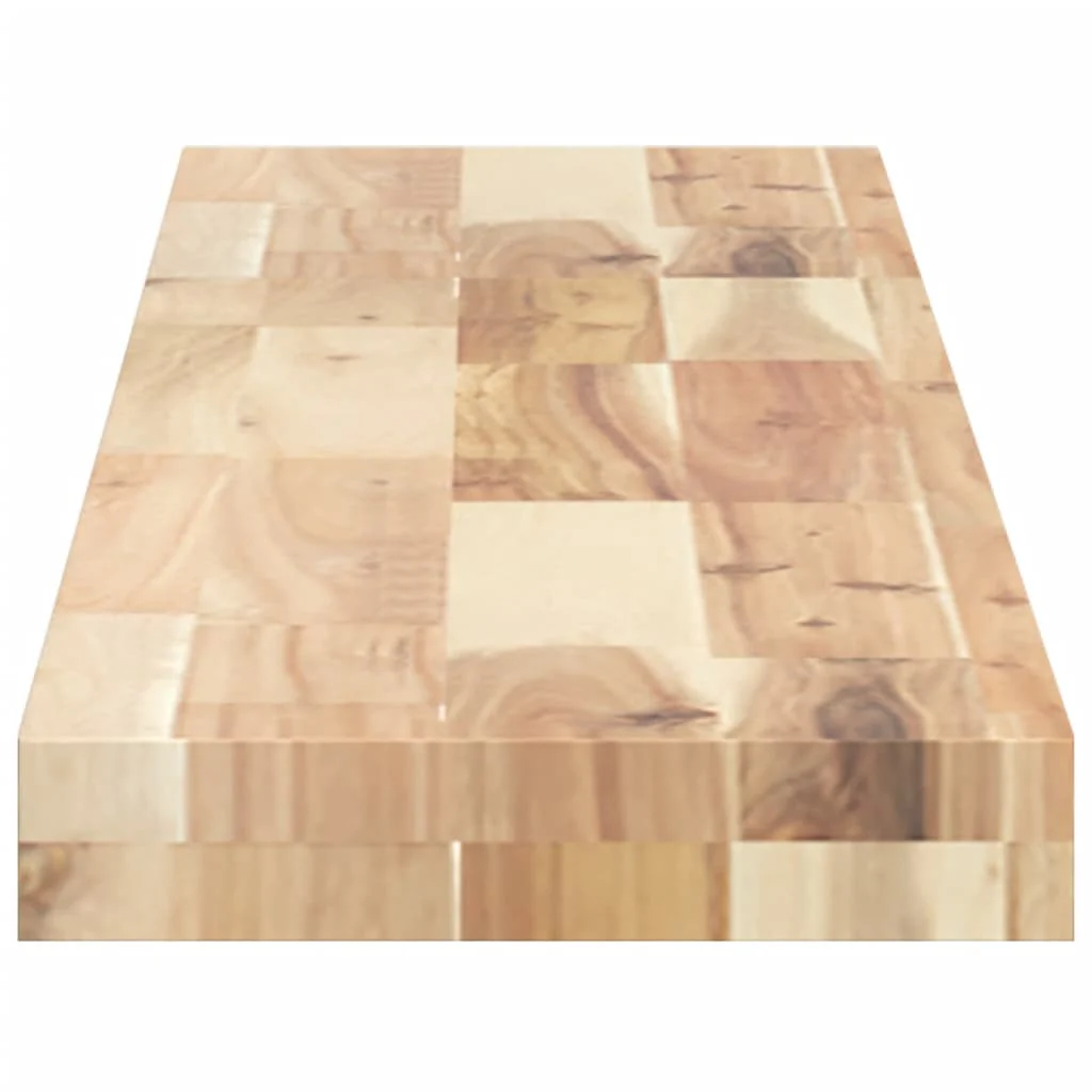 bordplade 160x20x4 cm rektangulær massivt akacietræ - Image 6