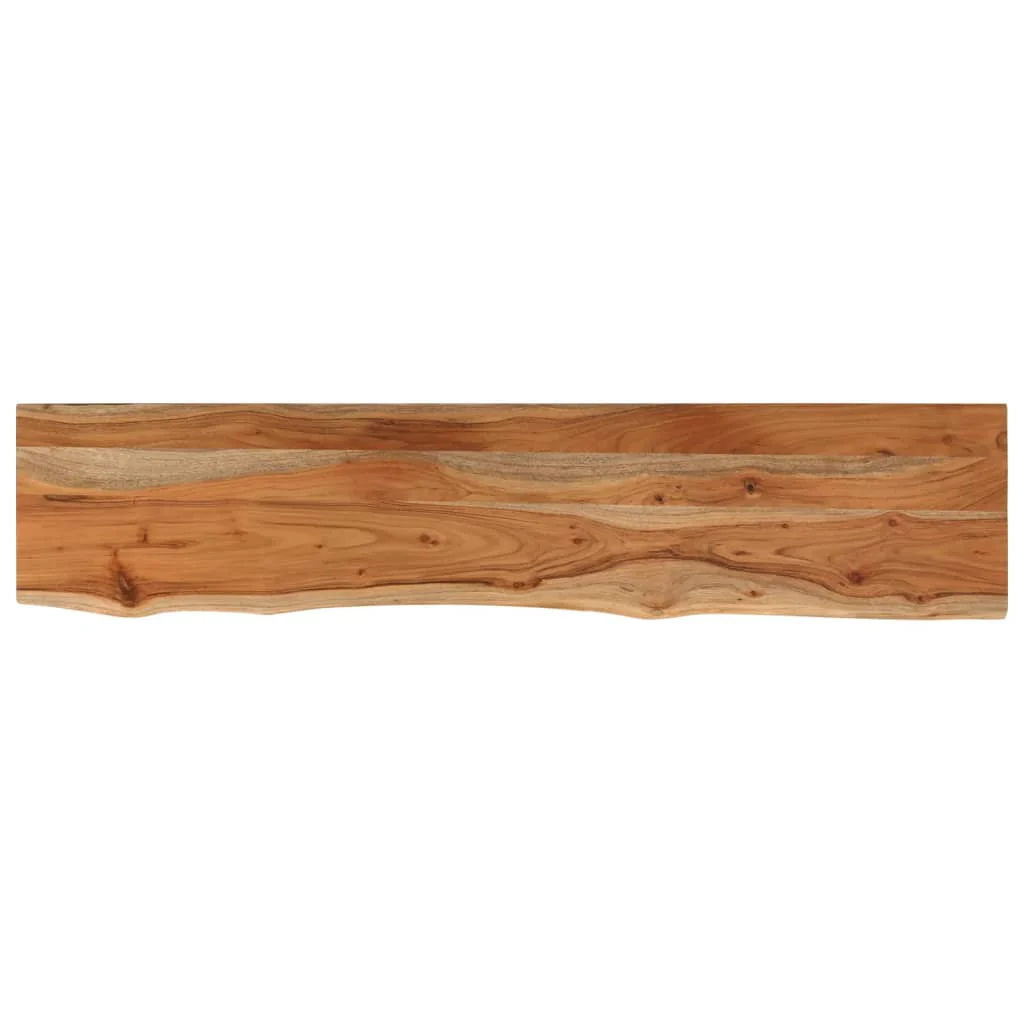 bordplade 160x30x3,8 cm rektangulær massivt akacietræ - Image 2
