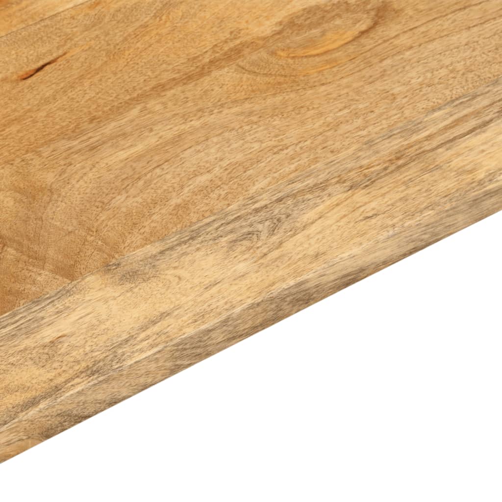 bordplade 160x40x2,5 cm rektangulær massivt mangotræ - Image 7