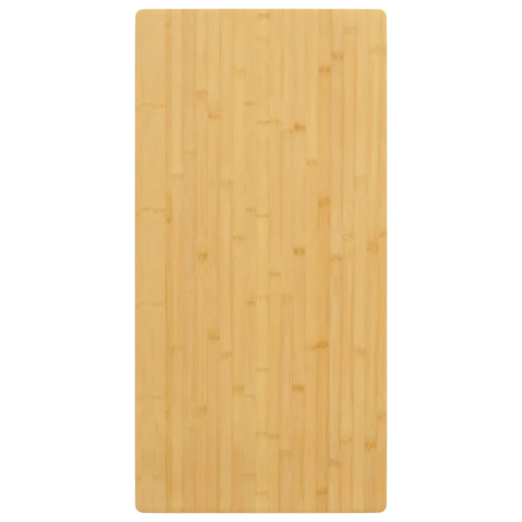 bordplade 50x100x2,5 cm bambus