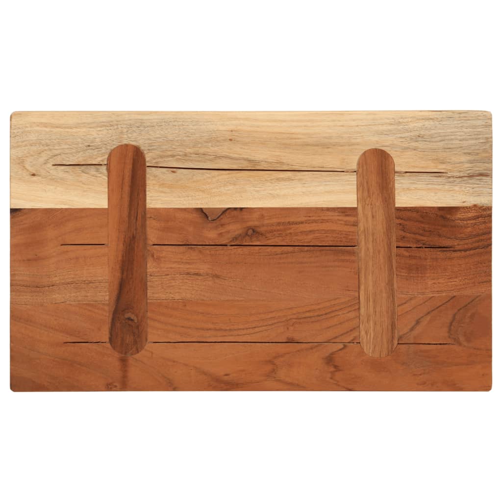 bordplade 50x30x3,8 cm rektangulær massivt akacietræ - Image 5