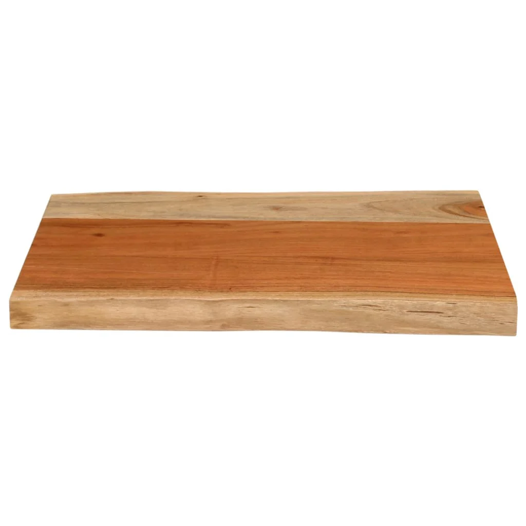 bordplade 50x40x3,8 cm rektangulær massivt akacietræ - Image 3