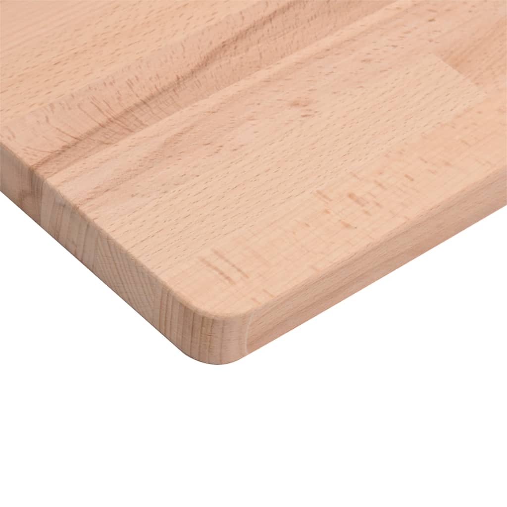 bordplade 50x50x2,5 cm firkantet massivt bøgetræ - Image 6
