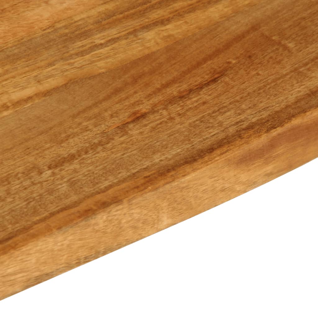 bordplade 60x30x3,8 cm naturlig kant massivt mangotræ - Image 7