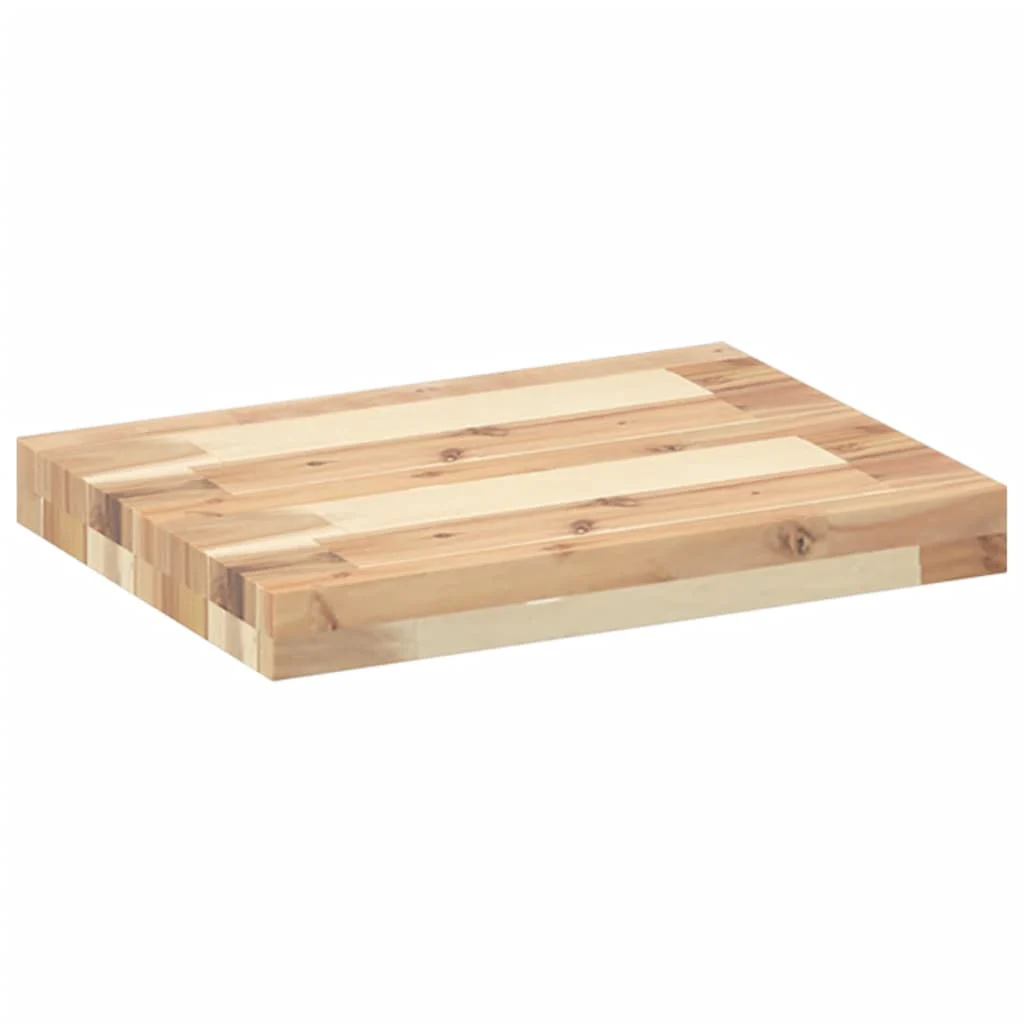 bordplade 60x30x4 cm rektangulær massivt akacietræ - Image 7