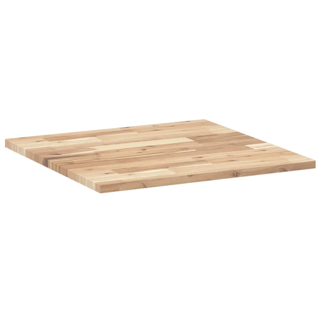 bordplade 60x60x2 cm firkantet massivt akacietræ - Image 5