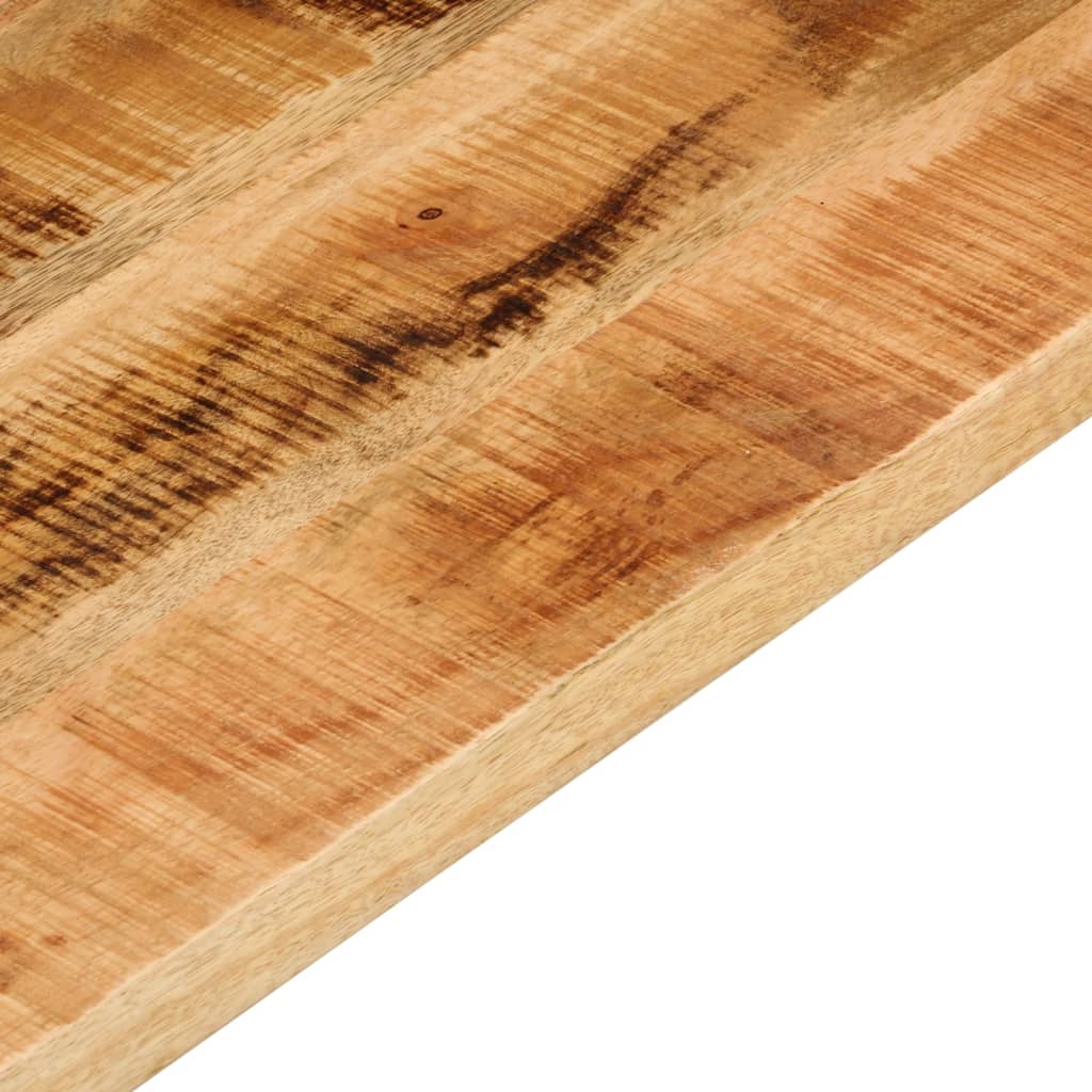 bordplade 70x60x1,5 cm rektangulær massivt ru mangotræ - Image 7