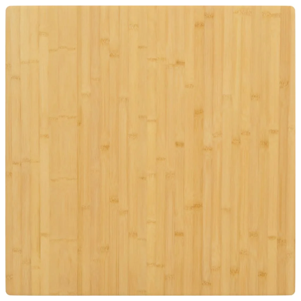 bordplade 70x70x1,5 cm bambus