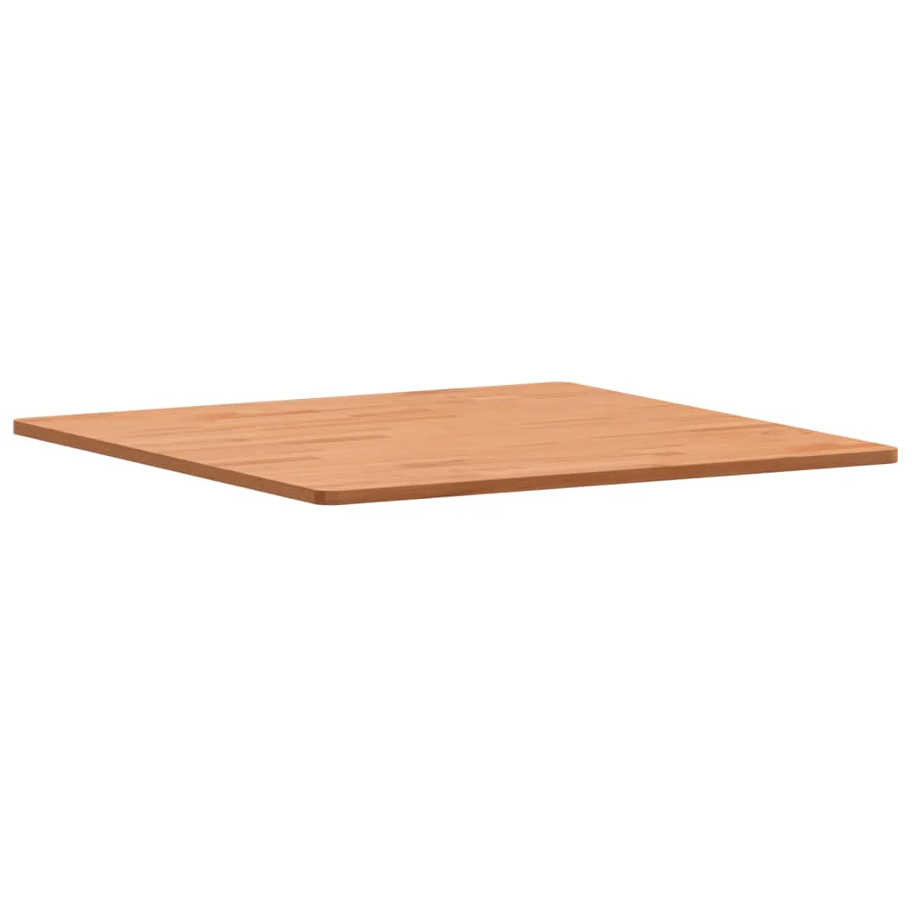 bordplade 70x70x1,5 cm firkantet massivt bøgetræ - Image 4