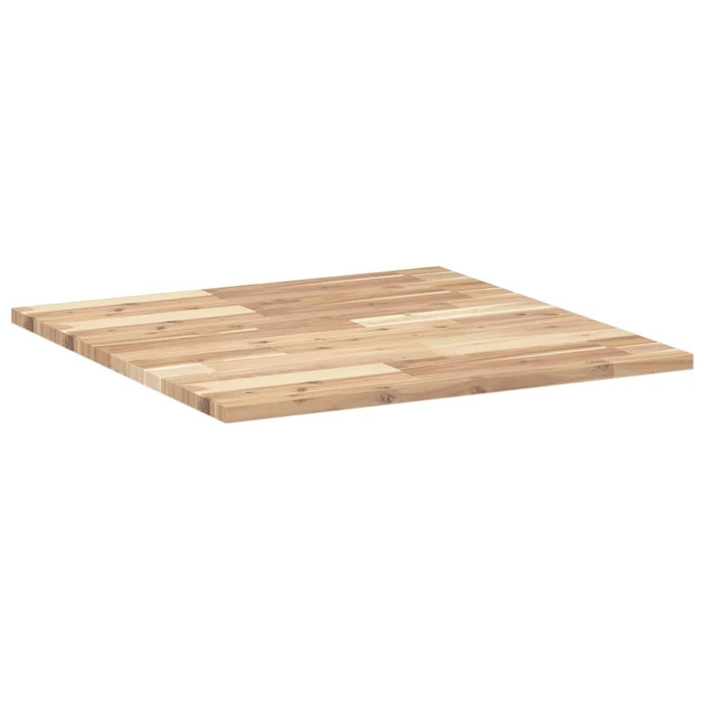 bordplade 70x70x2 cm firkantet massivt akacietræ - Image 7