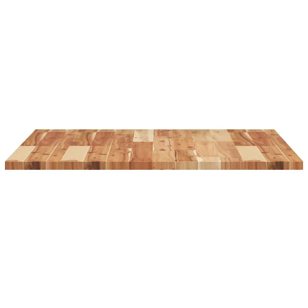 bordplade 70x70x2 cm firkantet massivt akacietræ - Image 6